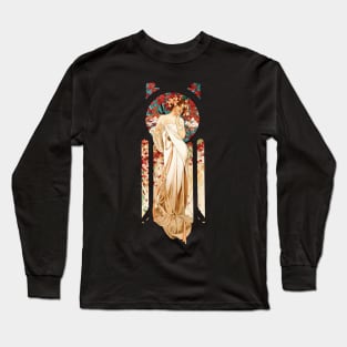 Art Nouveau Perfume Ad Long Sleeve T-Shirt